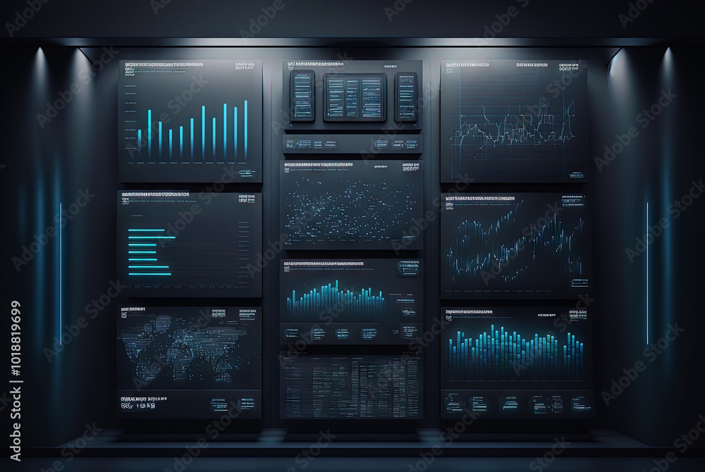 Abstract data graph concept with data clusters and particles. Digital sorting and management concept for business and finance. Abstract data graph concept with data clusters and particles. Digital sorting and management concept for business and finance.