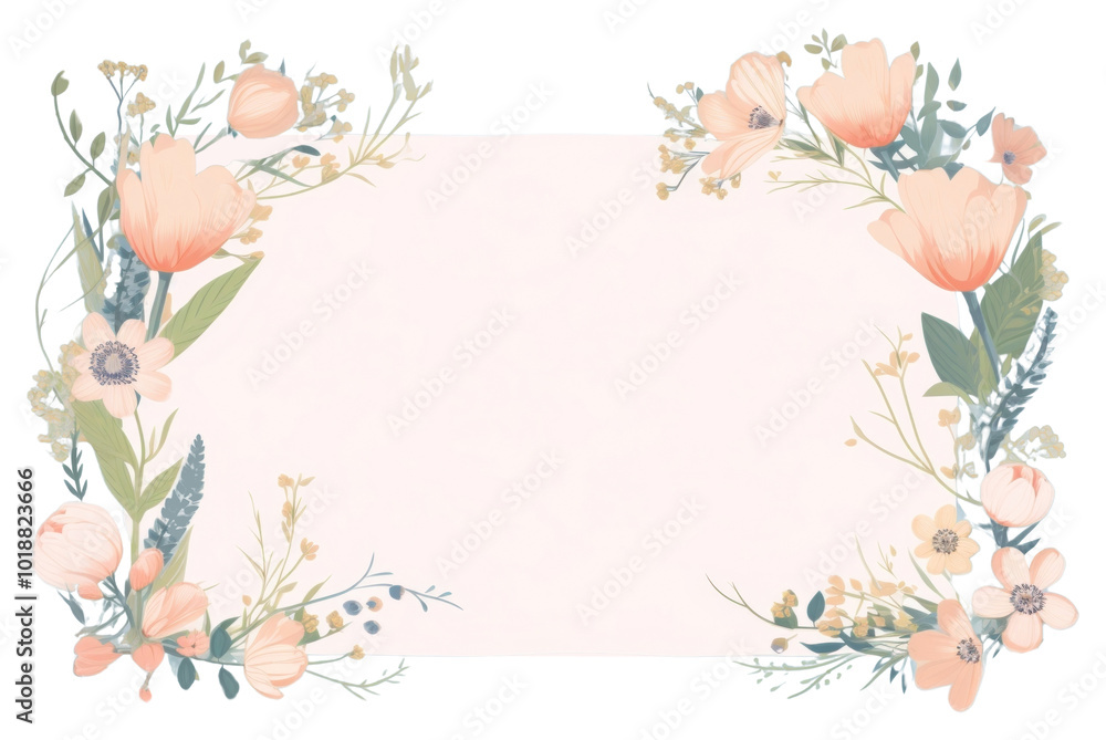PNG Botanical floral frame backgrounds pattern flower. PNG Botanical floral frame backgrounds pattern flower.