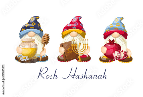  Seth dwarves holiday Rosh Hashanah symbols