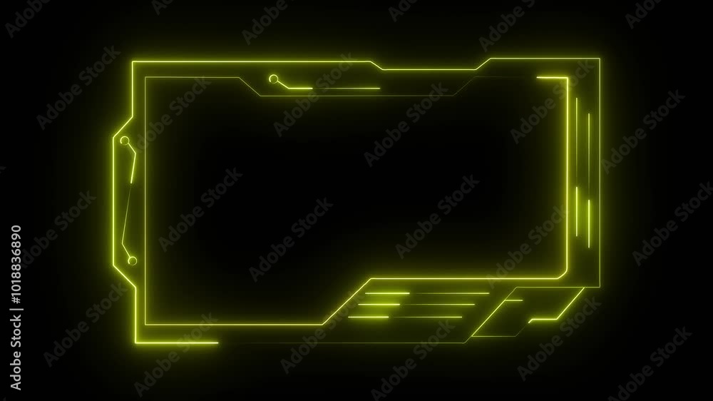 Graphics around the edges for use in movies, games and animation. HUD futuristic motion graphic element cyber generated. Graphics around the edges for use in movies, games and animation. HUD futuristic motion graphic element cyber generated.