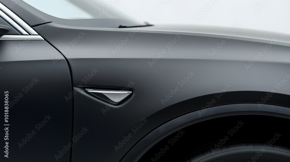 Close-Up Shot of a Hood Dent on a Modern Family Car | Detailed View of Vehicle Damage and Repair Needs Close-Up Shot of a Hood Dent on a Modern Family Car | Detailed View of Vehicle Damage and Repair Needs
