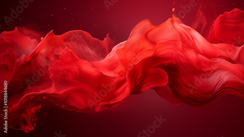 A visually captivating wave red texture background, blending fluidity and color to inspire creativity in artwork and design.