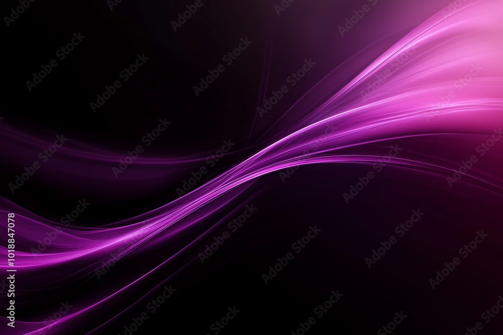 Naklejka premium Black/purple/pink abstract background. generative AI