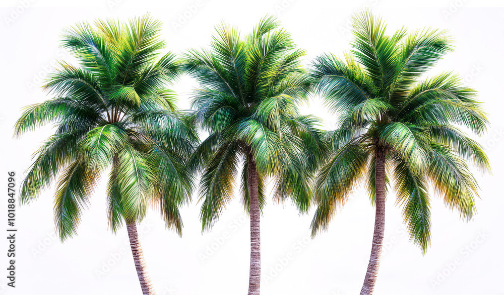 Fototapeta premium palm tree or coconut tree