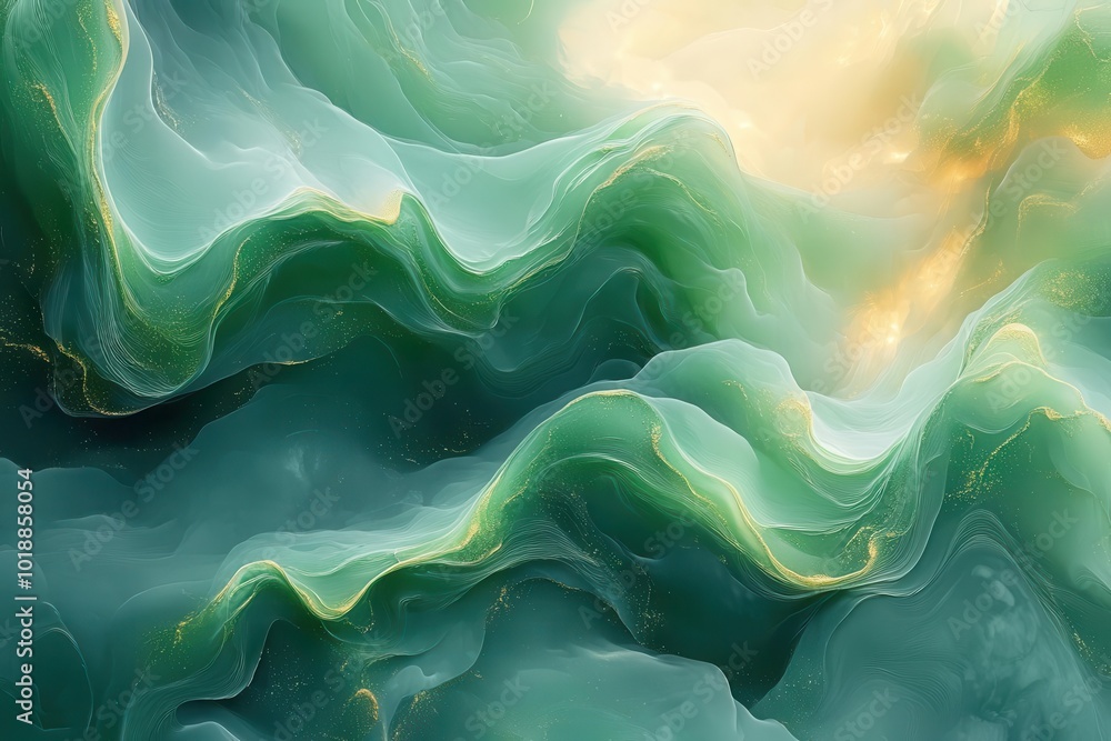 modern abstract background featuring flowing green swirls creating a sense of movement and tranquility perfect for contemporary graphic design and artistic applications modern abstract background featuring flowing green swirls creating a sense of movement and tranquility perfect for contemporary graphic design and artistic applications