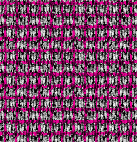 Houndstooth seamless pattern. Vintage textile texture. Modern fashion. crowbars images pattern.