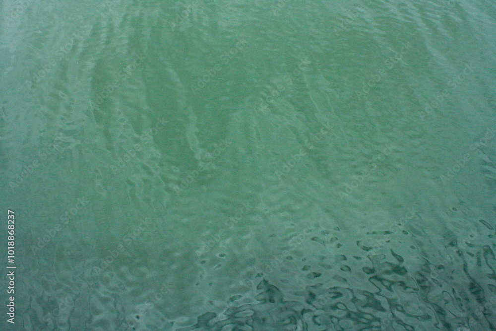 Blue water surface
