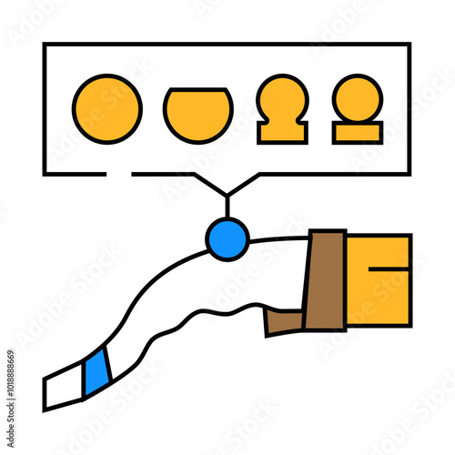 plug compatibility electric line icon vector. plug compatibility electric sign. isolated symbol illustration