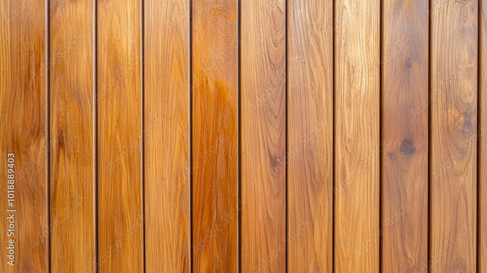 Wooden planks arranged vertically, showcasing a rich, natural grain pattern with shades of brown and hints of warmth, creating an inviting and rustic texture perfect for interior design projects Wooden planks arranged vertically, showcasing a rich, natural grain pattern with shades of brown and hints of warmth, creating an inviting and rustic texture perfect for interior design projects