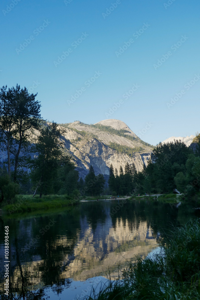 Obraz premium Yosemite National Park Golden Hour