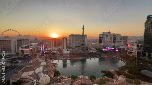 Sonnenaufgang in Las Vegas