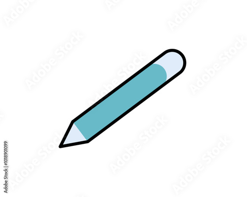 Illustration of a pen marker, symbolizing highlighting, drawing, or creative sketching activities