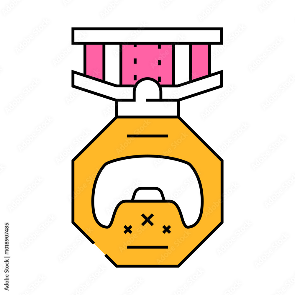 awards game development line icon vector. awards game development sign. isolated symbol illustration awards game development line icon vector. awards game development sign. isolated symbol illustration
