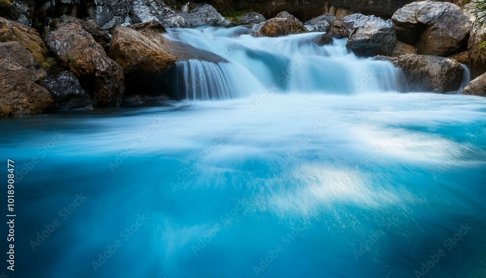 Fototapeta premium waterfall in the mountains