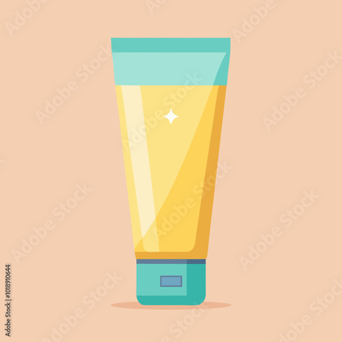 The simplicity of the tube highlights the elegance of modern skincare branding