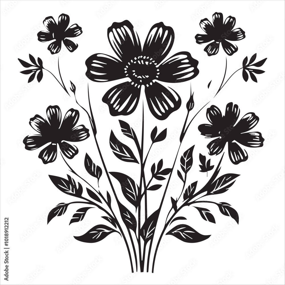 illustration of a rose illustration of a rose