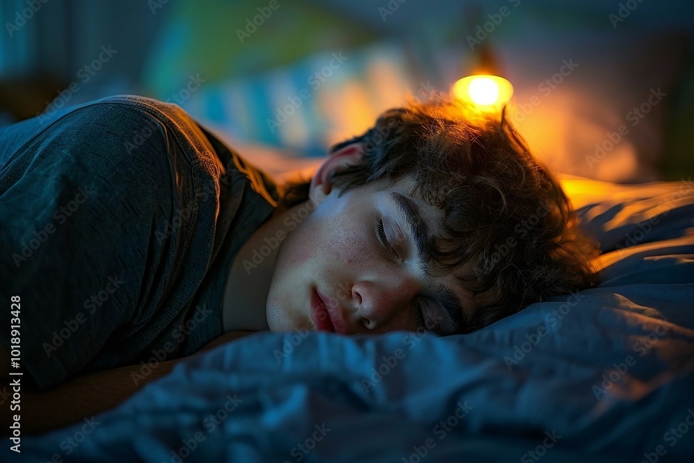man with RLS trying to sleep in bed, showcasing the challenges of the syndrome. man with RLS trying to sleep in bed, showcasing the challenges of the syndrome.