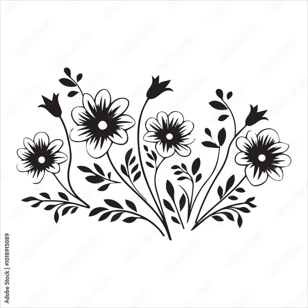 illustration of a rose, flower, floral, vector, design, pattern, decoration, nature, illustration, leaf, flowers, element, ornament, art, plant, frame, spring, tattoo, silhouette, wallpaper, black, de illustration of a rose, flower, floral, vector, design, pattern, decoration, nature, illustration, leaf, flowers, element, ornament, art, plant, frame, spring, tattoo, silhouette, wallpaper, black, de