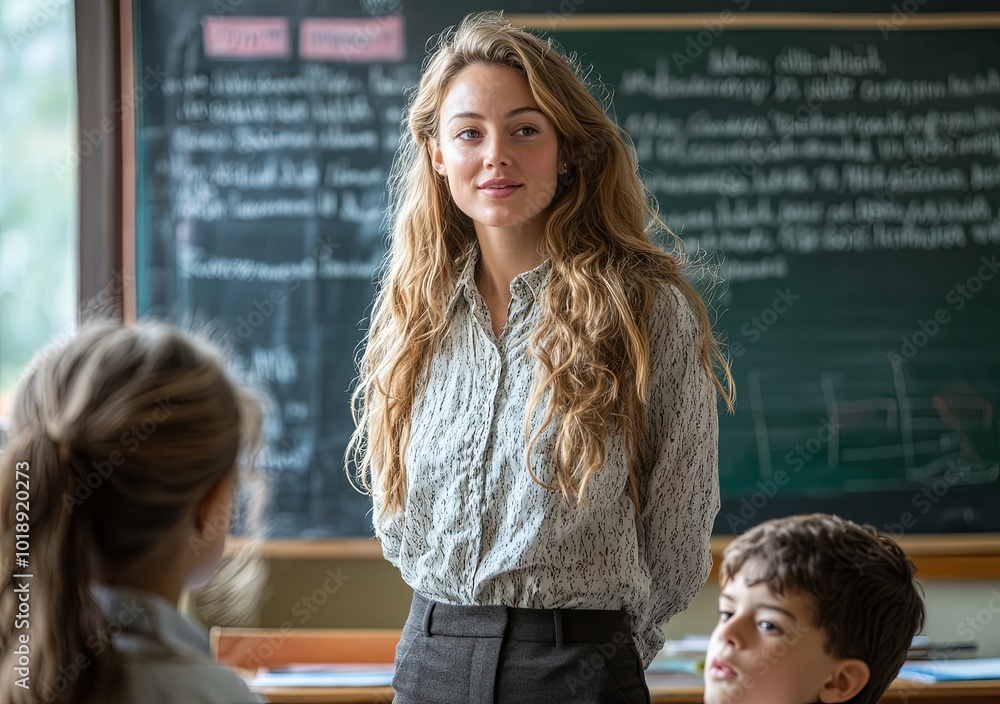 students in classroom