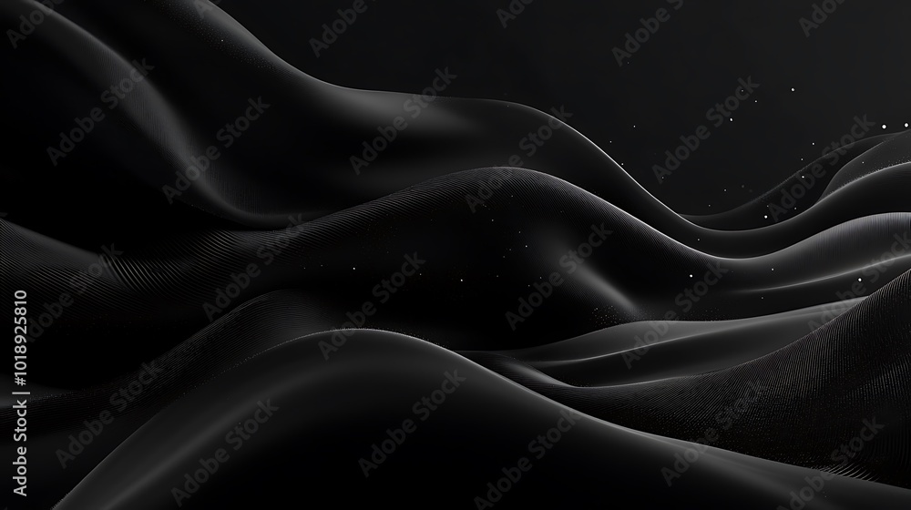 Obraz premium black silk background