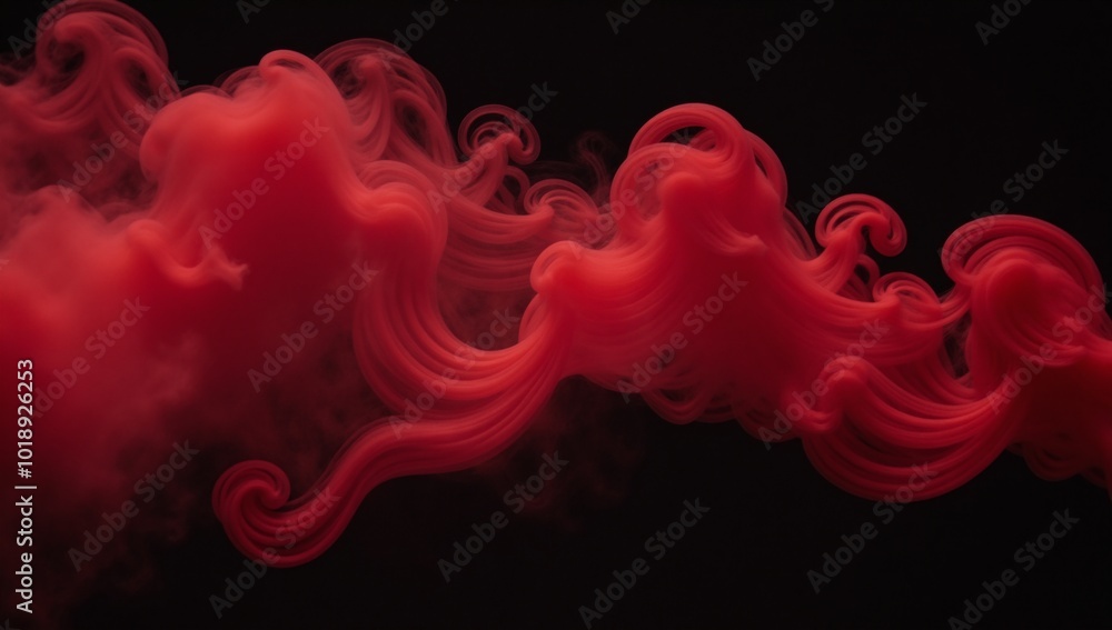 Abstract red smoke mist with textured depth to create intense graphic design for websites Abstract red smoke mist with textured depth to create intense graphic design for websites