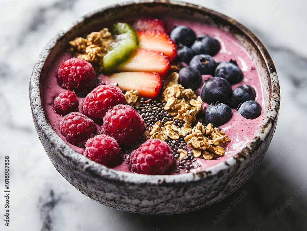 muesli with berries muesli with berries