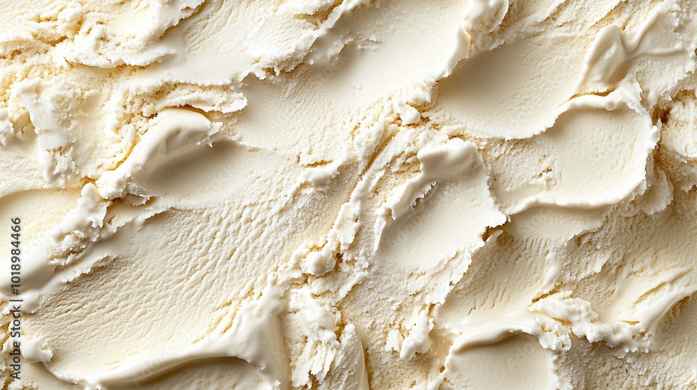 close-up texture of vanilla flavor gelato, featuring the beige surface in a full-frame background, ideal for food banners and showcasing the smooth and creamy indulgence of ice cream close-up texture of vanilla flavor gelato, featuring the beige surface in a full-frame background, ideal for food banners and showcasing the smooth and creamy indulgence of ice cream