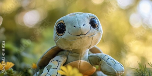 adorable stuffed animal turtle photo