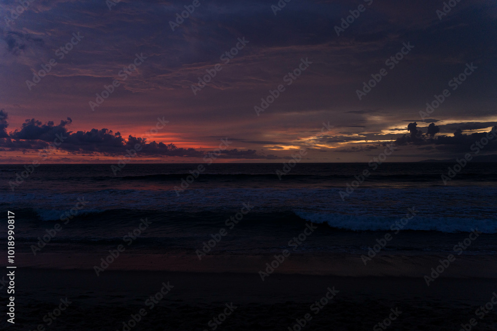 Fototapeta premium Atardecer en colores