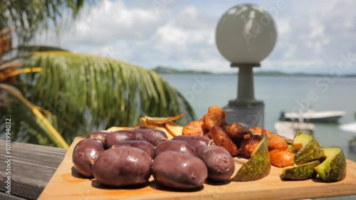 Typical Caribbean food (Martinique)