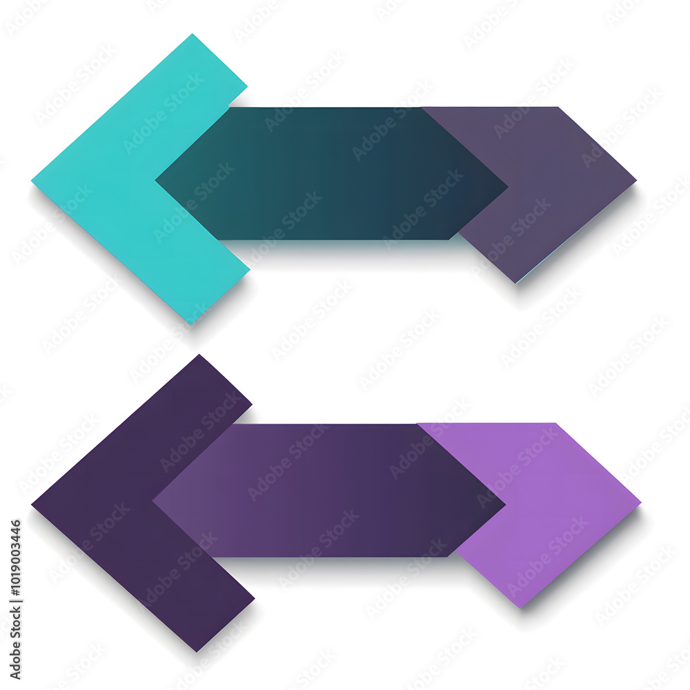 colorful hexagonal arrow bars with a white background design, vector illustration design, simple design colorful hexagonal arrow bars with a white background design, vector illustration design, simple design