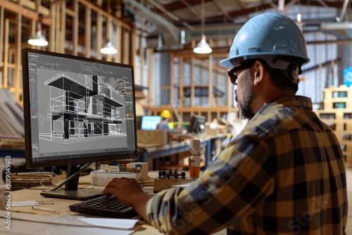 Architectural Design and Construction Planning in a Warehouse