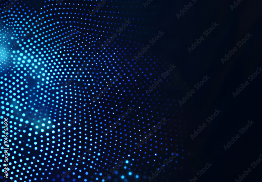 A Digital blue dots background design A Digital blue dots background design