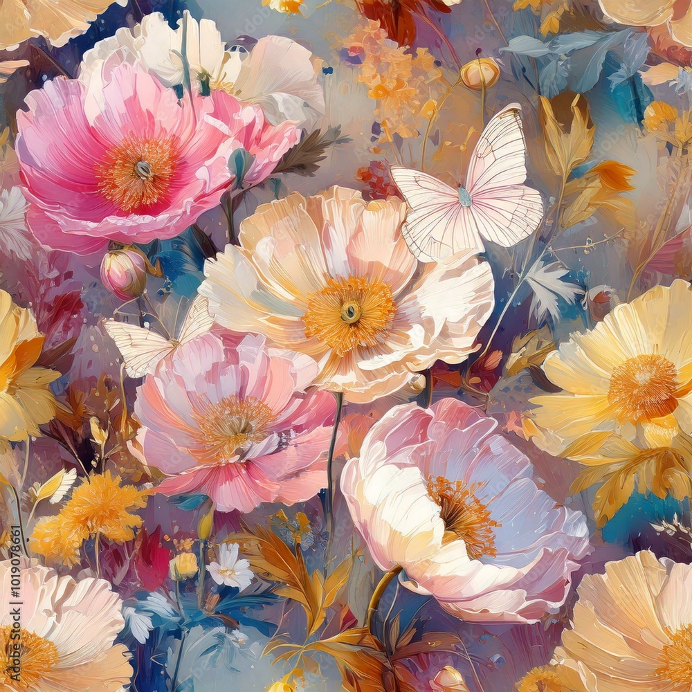 custom made wallpaper toronto digitalBeautiful seamless floral pattern ideal for textile design