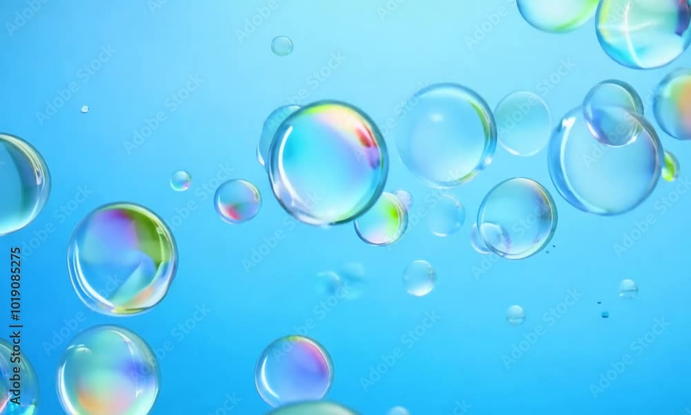 water drops on blue water drops on blue