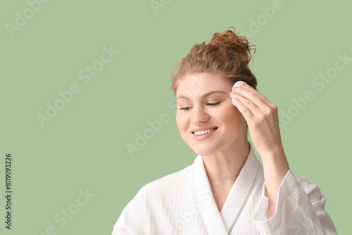 Beautiful young woman with ...