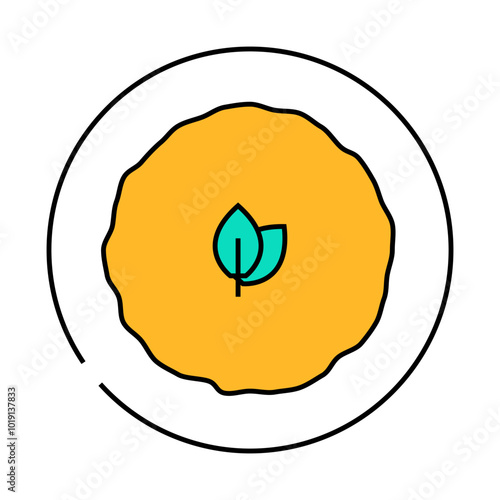 ezogelin soup turkish cuisine line icon vector. ezogelin soup turkish cuisine sign. isolated symbol illustration