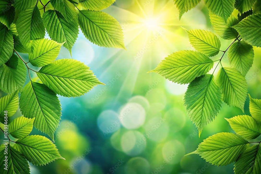 Abstract background of green summer nature leaves Abstract background of green summer nature leaves