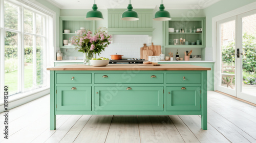 modern kitchen interior