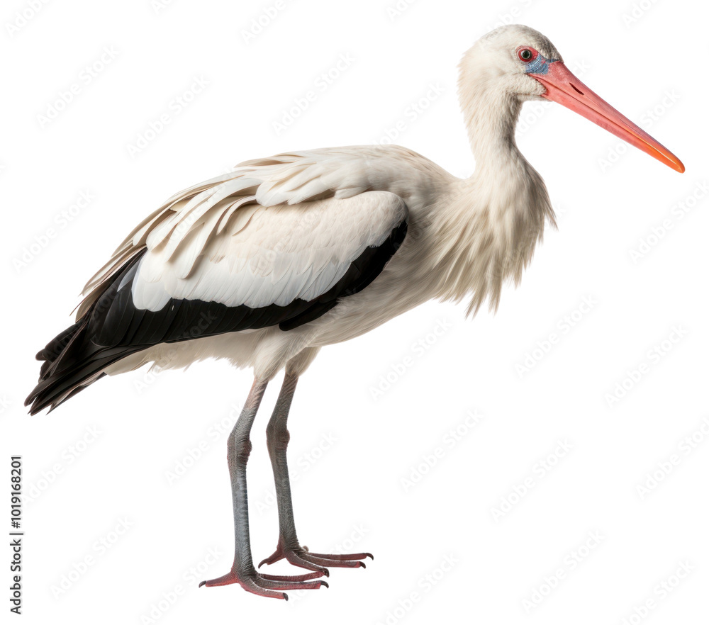 PNG White stork animal bird white background. PNG White stork animal bird white background.