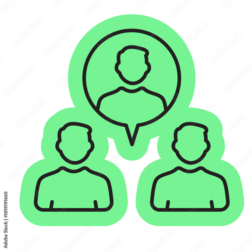 Mediator Icon, Bussines mediator, Handshake Mediator Icon, Bussines mediator, Handshake