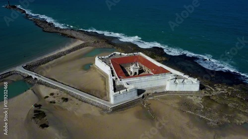 aerial view of the Fortress of the Magi in Natal