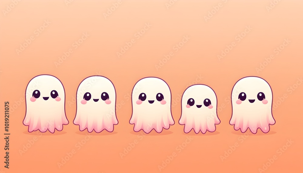 whimsical scene of joyful ghosts dancing on a text frame whimsical scene of joyful ghosts dancing on a text frame