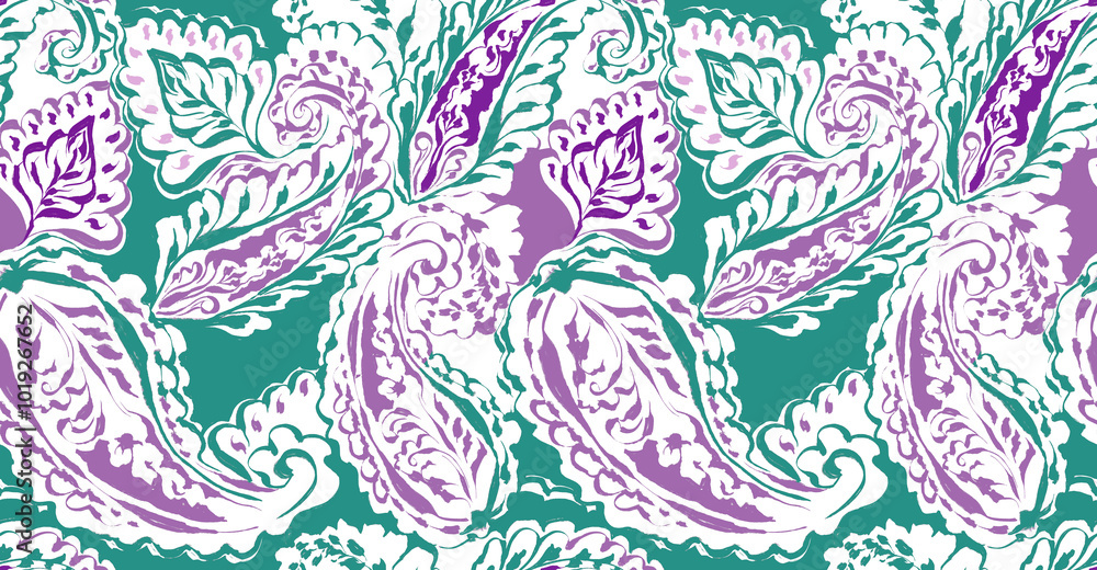 Seamless decorative Paisley pattern. Tribal pattern design. Abstract ethnic pattern. Seamless decorative Paisley pattern. Tribal pattern design. Abstract ethnic pattern.