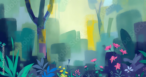 abstract watercolor background