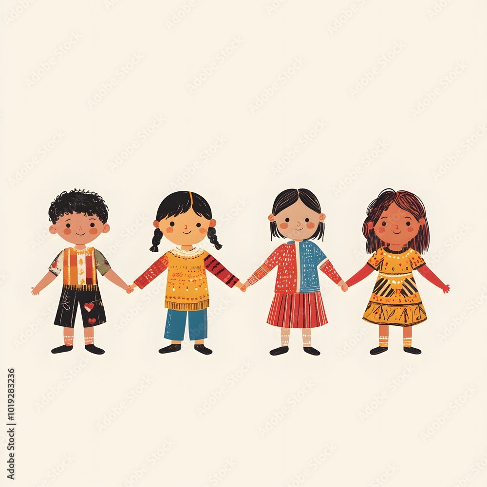 children from different cultures holding hands children from different cultures holding hands