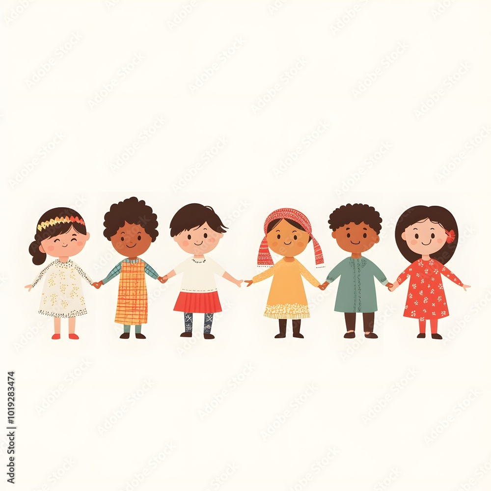 children from different cultures holding hands children from different cultures holding hands