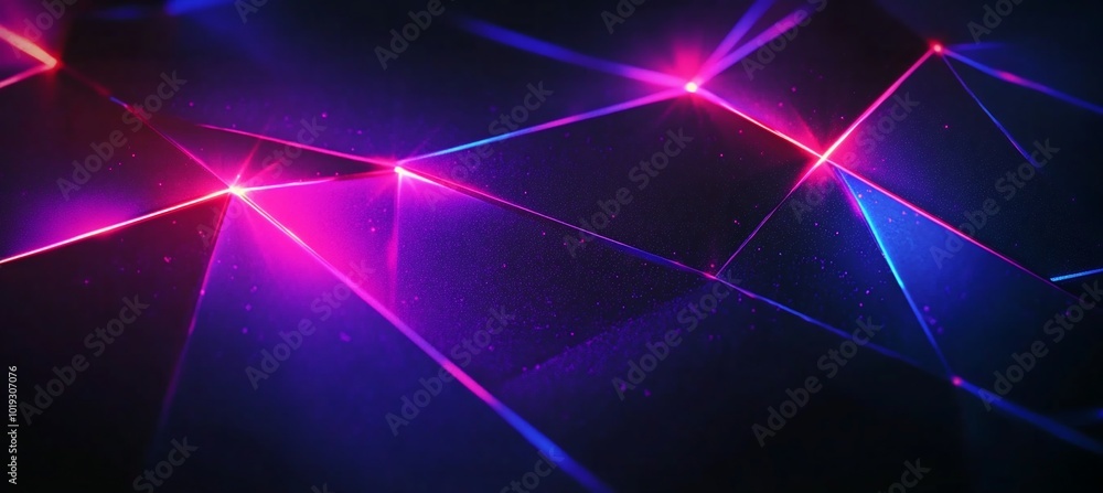 Abstract design featuring vibrant neon lights and geometric patterns. Abstract design featuring vibrant neon lights and geometric patterns.