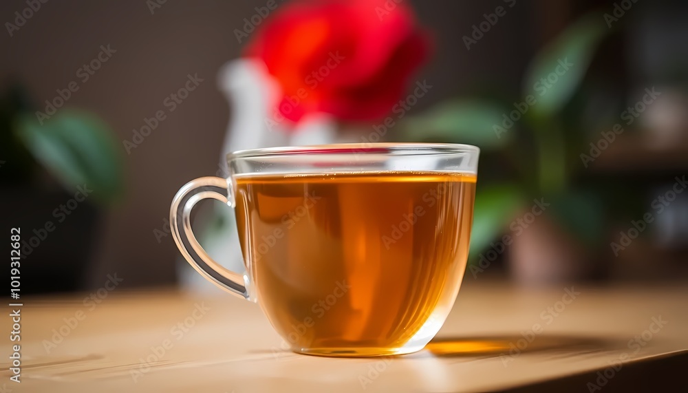 cup of tea on wooden table cup of tea on wooden table