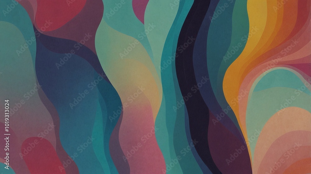 Vibrant Abstract Background Wallpaper with Fluid Shapes and Smooth Gradients Vibrant Abstract Background Wallpaper with Fluid Shapes and Smooth Gradients